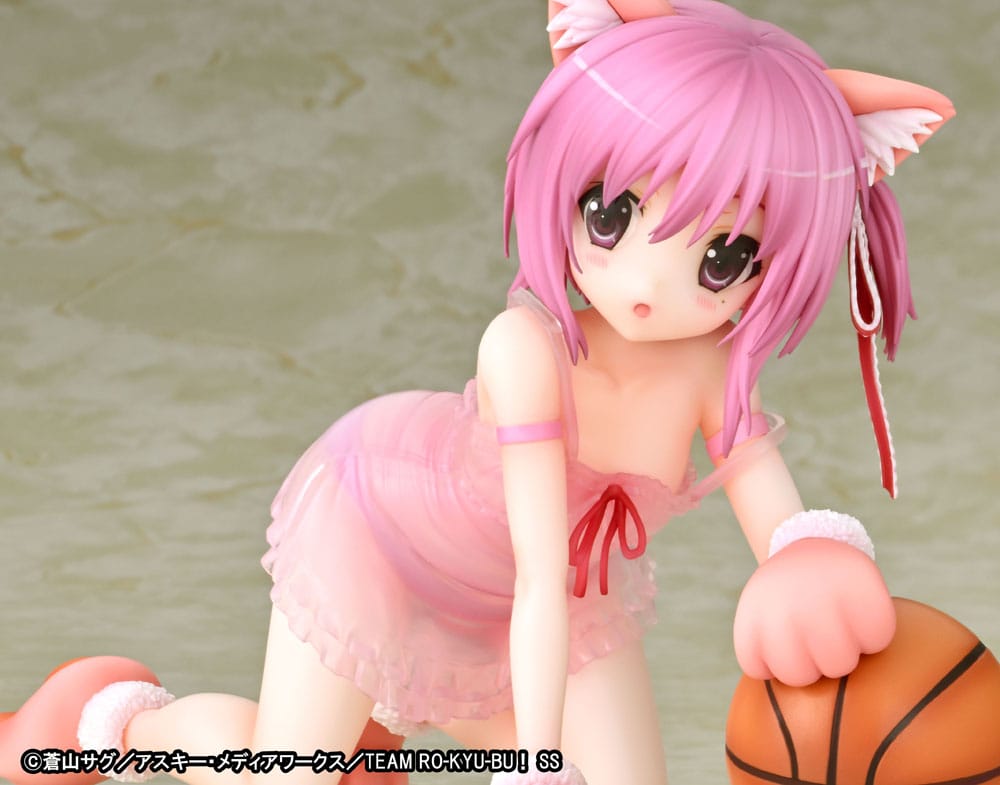 Ro-Kyu-Bu: Contropiede! Statua in PVC 1/7 Tomoka Minato Kemomimi Lingerie Ver. 18 centimetri